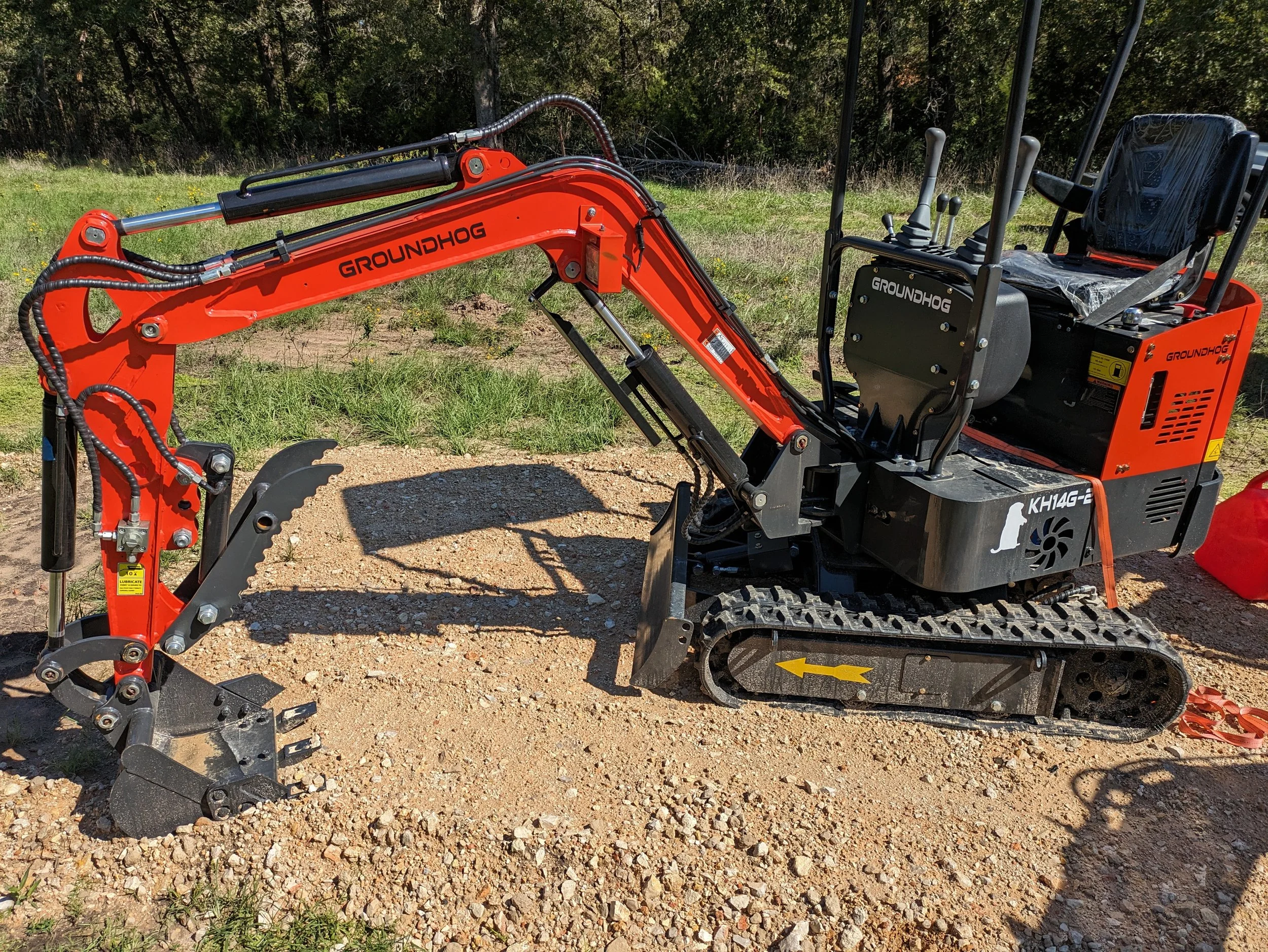 KH14G-2 | Mini Excavator | 1 Ton | Gas | 14 Series — Mini
